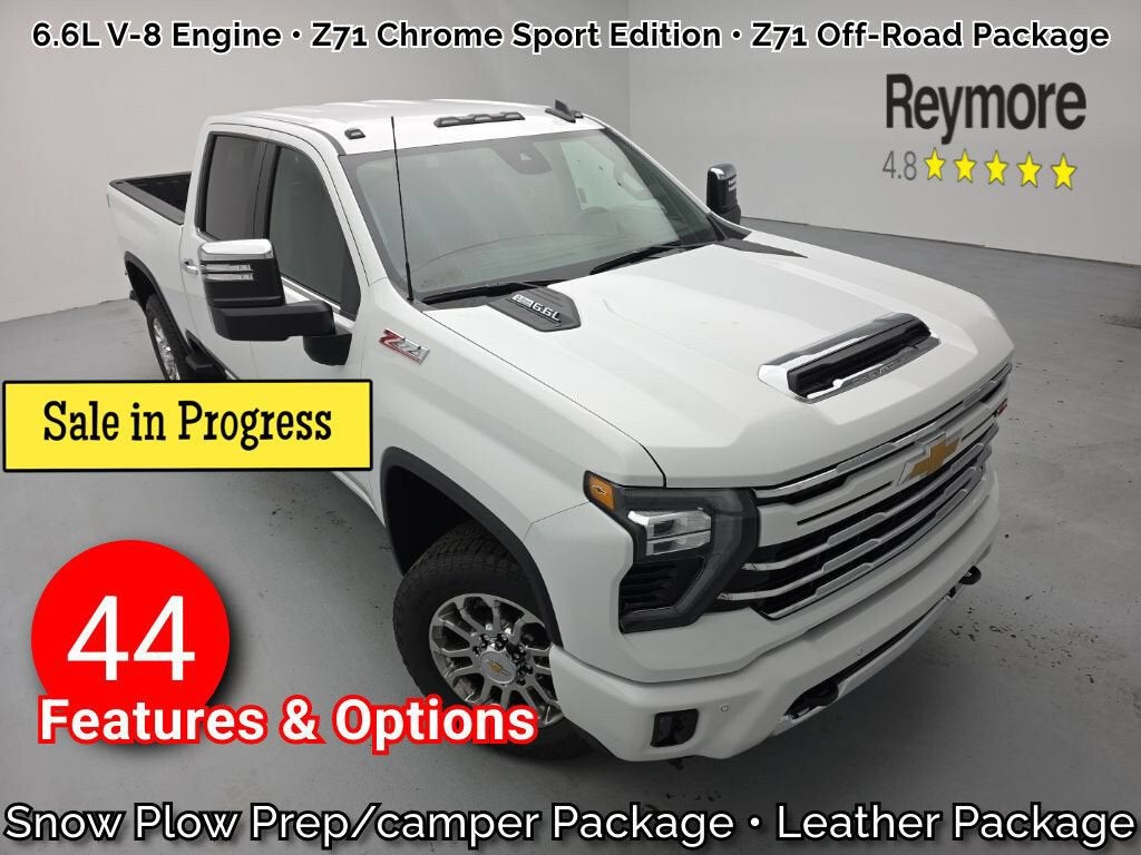 2026 Chevrolet Silverado 2500 HD LT in Summit White — front three-quarter view