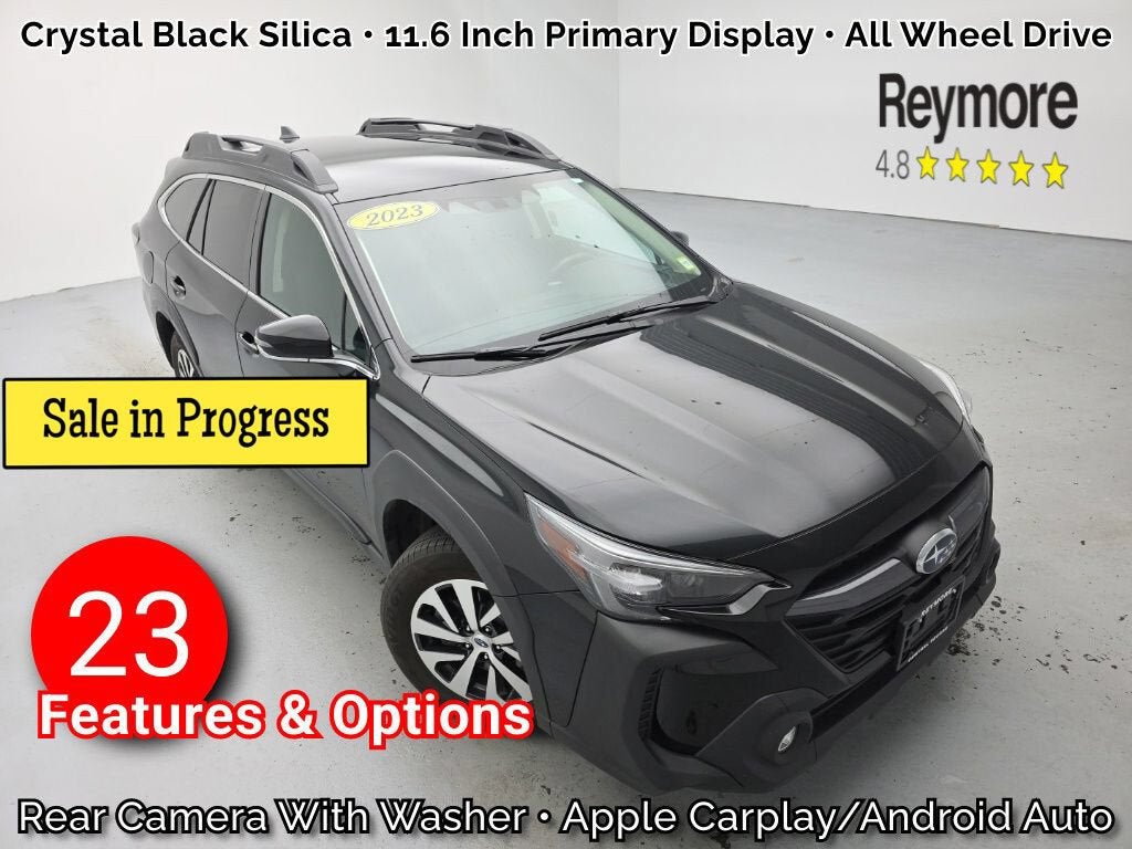 2023 Subaru Outback Premium in Bk — front three-quarter view